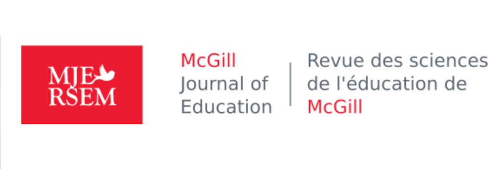 McGill Journal of Education Logo